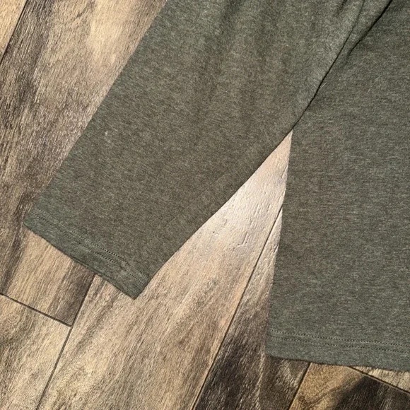 Eddie Bauer Fleece Crewneck Pullover Sweater Olive Green Men's Size XL - Picture 4 of 7